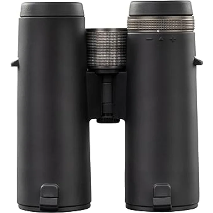 Dörr Puma 8x42, Dachkant-Fernglas mit hochgradig lichtdurchlässigen BAK-4 Prismen, titan-silberner Design und gummiertem Gehäuse – Bild 2