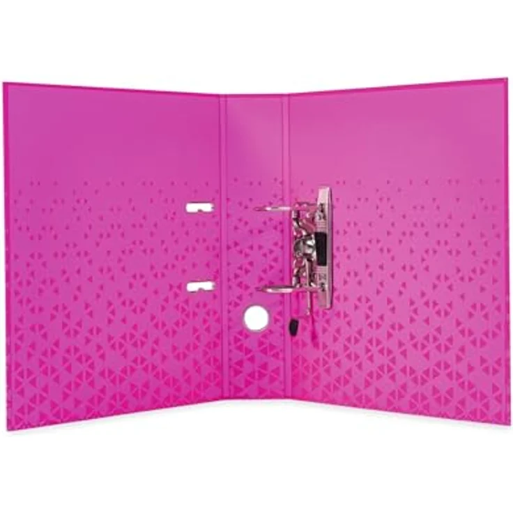 HERMA Aktenordner A4, Ringbuchordner in Pink mit 70 mm Rückenbreite, ideal für Schule und Büro – Bild 3