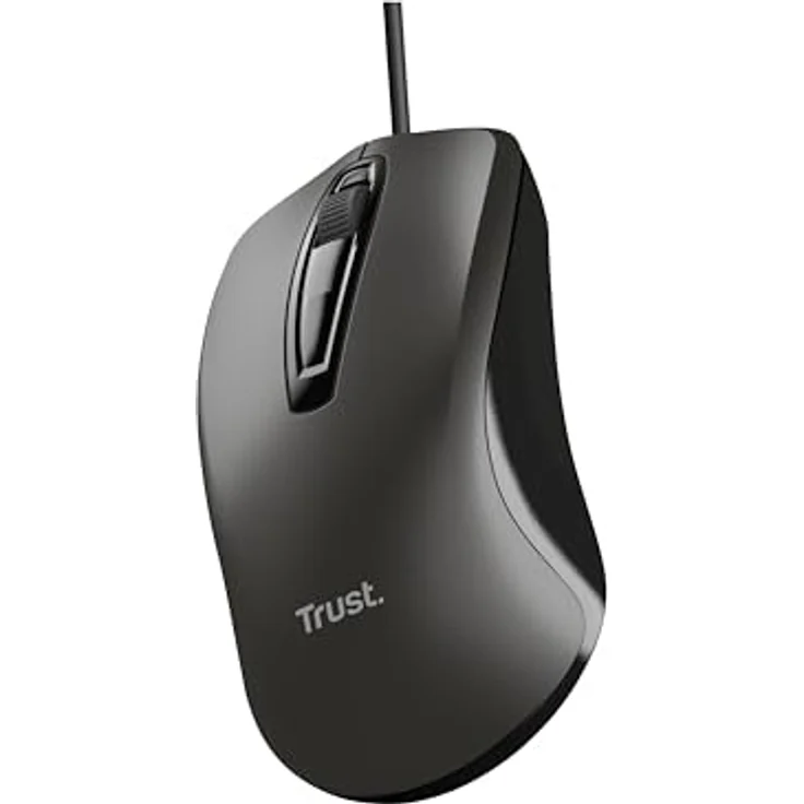 Trust Basic optische Maus 4 Tasten 1200 DPI USB 2.0 schwarz – Bild 4