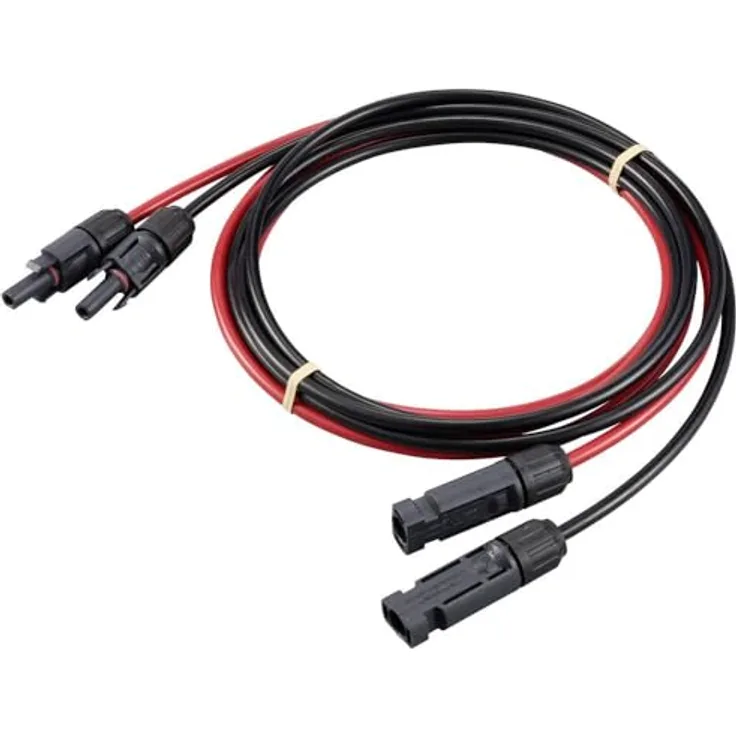 Sygonix SY-6408028 Verlängerungskabel 6 mm² mit Solarstecker, 3 Meter Länge