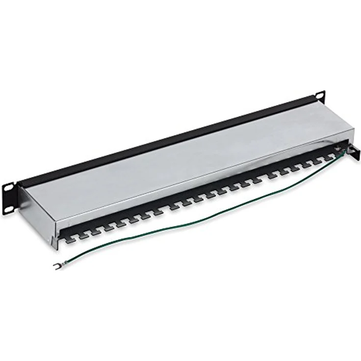 TRENDnet 24-Port Cat6A geschirmtes 1U Patch Panel, 1000BASE-T-10GBASE-T unterstützt, Kompatibel mit cat5e, cat6, cat6a, 110 or Krone Werkzeug, TC-P24C6AS - Preisvergleich – Bild 3