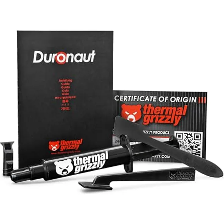 Thermal Grizzly Duronaut Wärmeleitpaste - verbesserte Haltbarkeit, maximale Wärmeleitfähigkeit - 6 g