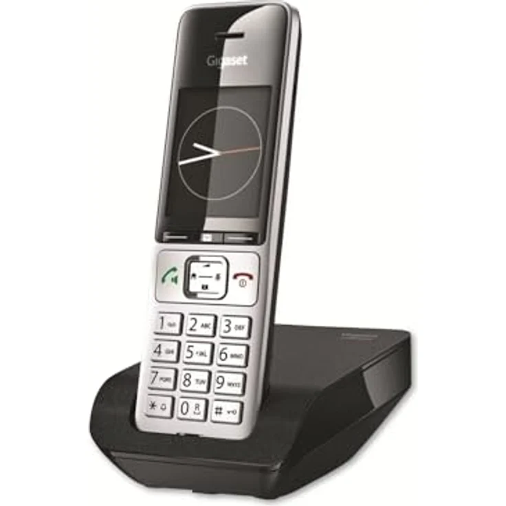 Gigaset COMFORT 500 - 5,8 cm (2,2 Zoll) TFT-Farbdisplay für optimale Lesbarkeit, schwarz, silber – Bild 2