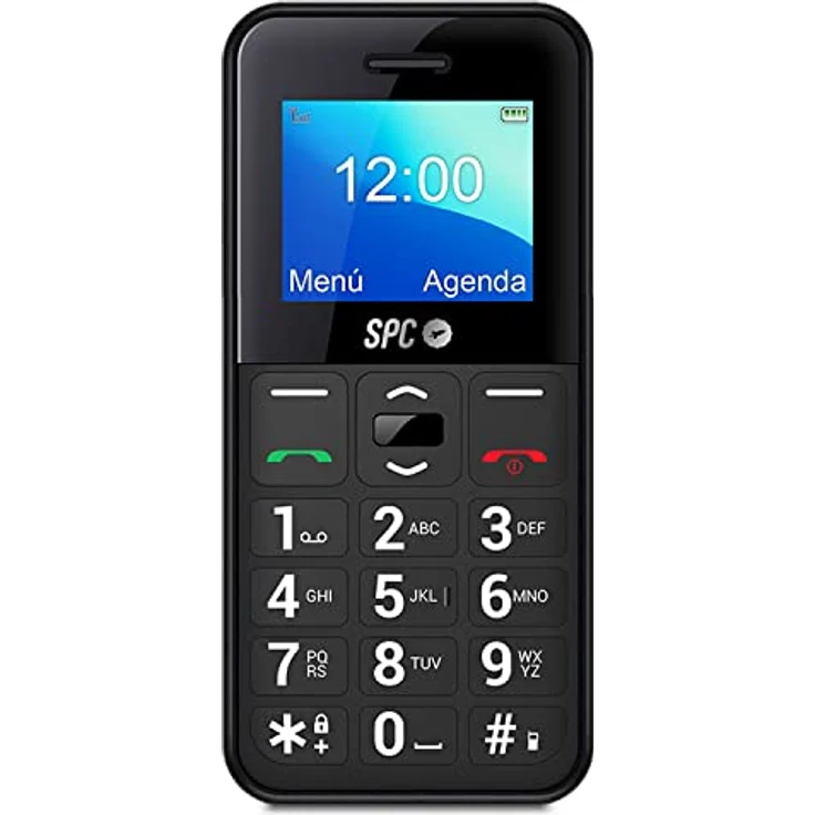 SPC Fortune 2 Pocket Edition – Freigeschaltetes Mobiltelefon mit großen Tasten und Ziffern für Senioren, SOS-Taste, intelligente/r Rufton und Benachrichtigungen, extra hohe Lautstärke. – Bild 1