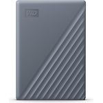 WD My Passport 4TB portable HDD Gray (4 TB), Externe Festplatte, Grau
