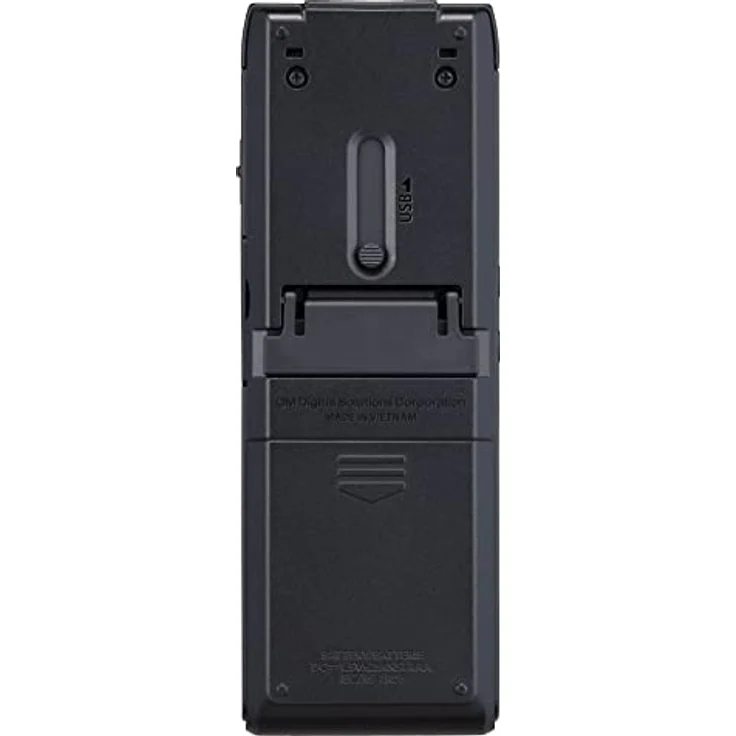 OM SYSTEM WS-882 hochwertiger digitaler Voice Recorder mit Stereomikrofonen, 6 Aufnahmemodi, Direkt-USB, eingebautem Ständer, 4 GB interner Speicher, Silber – Bild 3