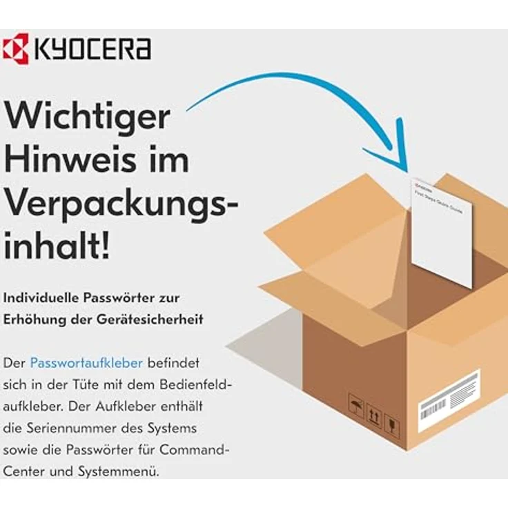 Kyocera Ecosys MA4000fx/Plus Multifunktionsdrucker Schwarz Weiss. Drucker Scanner Kopierer, Fax. Mobile-Print, Laserdrucker Multifunktionsgerät inkl. 3 Jahre Full Service Vor-Ort – Bild 2