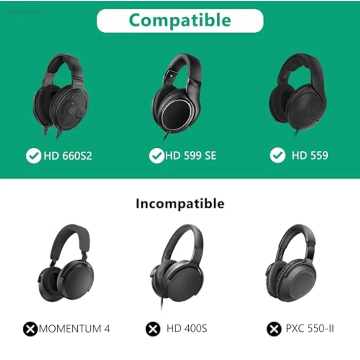 Geekria Tasche Kopfhörer für HD599, HD598CS, HD280PRO, AKG K167, K540, Beyerdynamic DT 880, DT 880 pro, Schutztasche für Headset Case, Hard Tragetasche – Bild 7