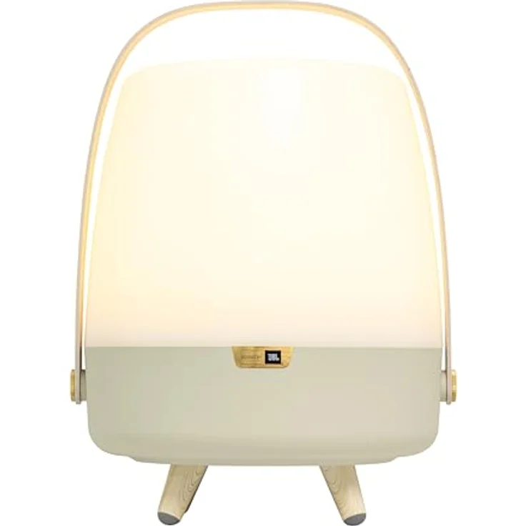 Kooduu - Lite-up Play JBL Lautsprecherlampe - Tragbar und Kabellos - Bluetooth-Verbindung und hochwertiger Klang, Sand - Beige – Bild 3