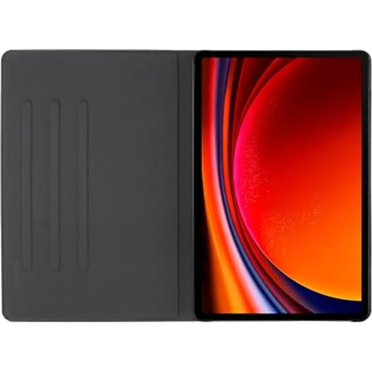 Gecko Covers EasyClick Tablet-Hülle für Samsung Galaxy Tab S9+ 12.9", aus recyceltem Material, mit automatischer Sleep/Wake-Funktion, schwarz – Bild 9