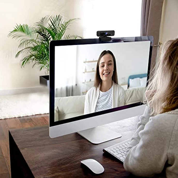 j5create JVCU100-N USB HD Webcam, 1080p Full HD mit 360° Rotation und High-Fidelity-Mikrofon – Bild 2