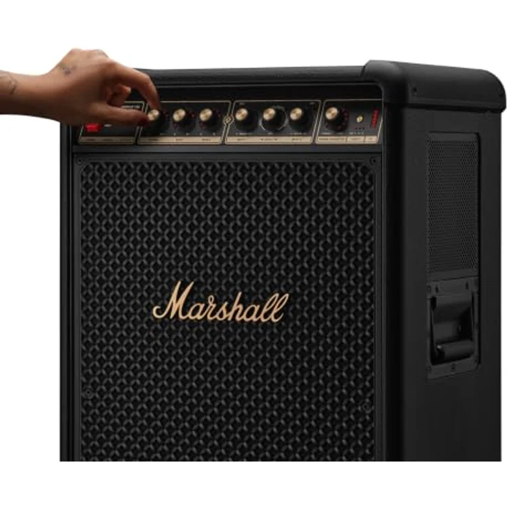 MARSHALL Bromley 750 Party Lautsprecher, Black and Brass – Bild 7
