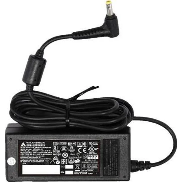 Fujitsu Kontron External AC Adapter 65W@19V, Notebook Netzteil für Laptops, kompakte Bauweise