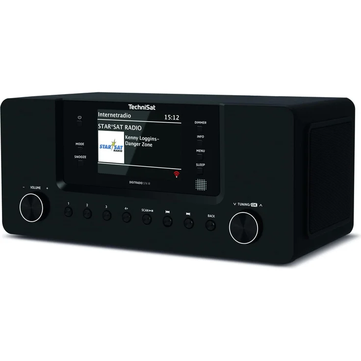 TechniSat DigitRadio 574 IR (DAB+, DAB, Bluetooth), Radio, Schwarz – Bild 1