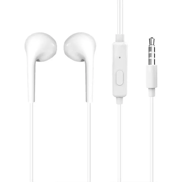 Dudao X10S Wired Earphones (White) (keine Geräuschunterdrückung, Kabelgebunden), Kopfhörer, Weiss