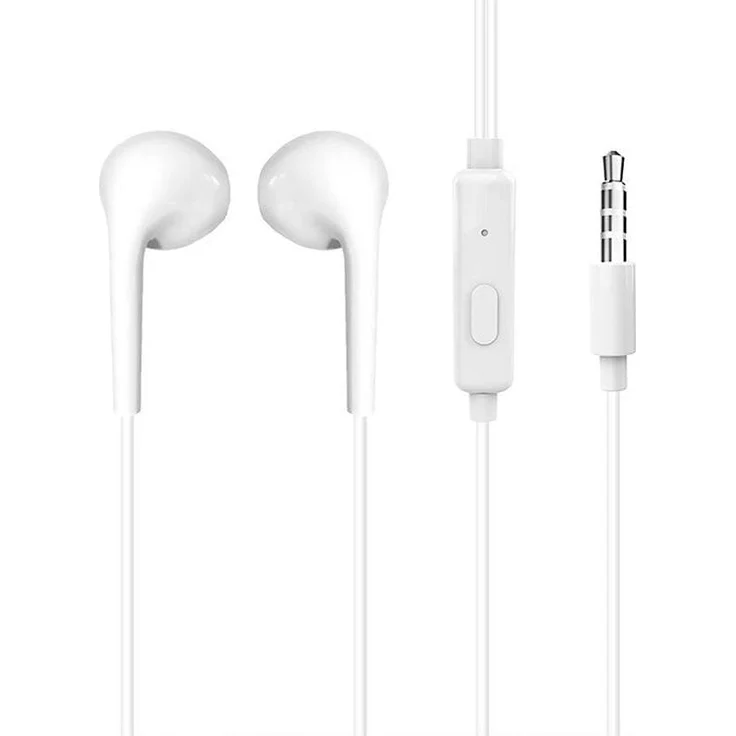 Dudao X10S Wired Earphones (White) (keine Geräuschunterdrückung, Kabelgebunden), Kopfhörer, Weiss – Bild 1