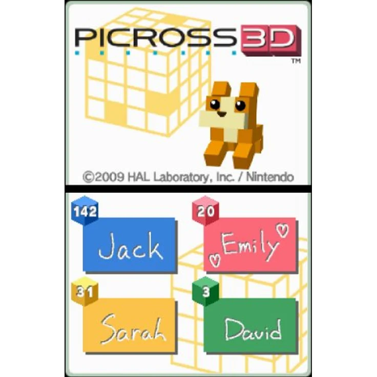 Picross 3D (DS) – Bild 2