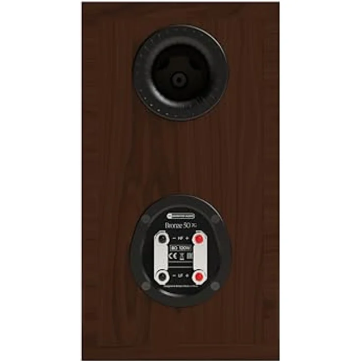 Monitor Audio Bronze 50 7G, Bücherregal-Lautsprecher mit C-CAM-Treibern, Walnuss – Bild 2