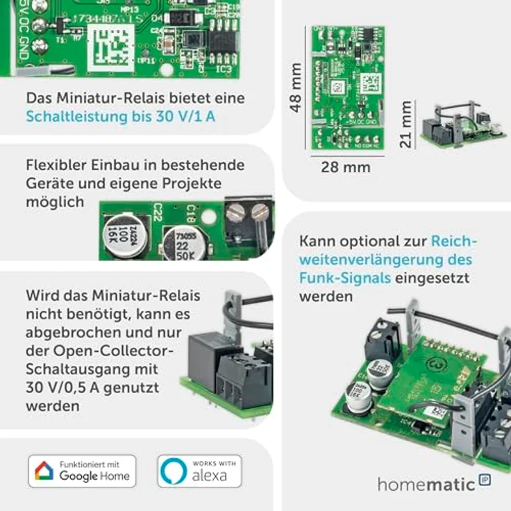 Homematic IP Schaltplatine (HmIP-PCBS) – Bild 4