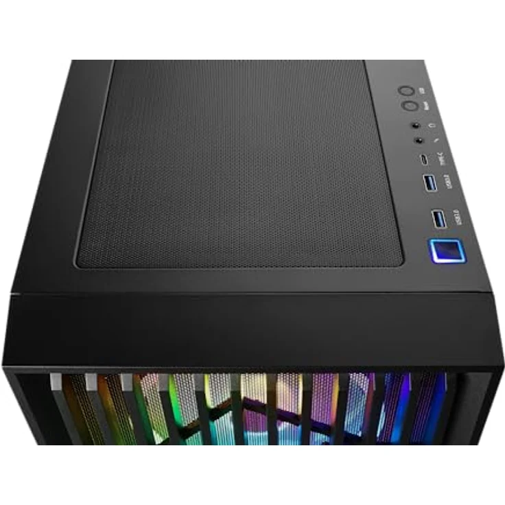 Boost Boxx Gaming PC mit Windows 11 Home, AMD Ryzen 5 7600 6X 3800 MHz, 500 GB M.2 SSD, 16 GB DDR5-RAM, AMD Radeon Graphics, Gigabyte Mainboard, USB 3.2, M10930H – Bild 3