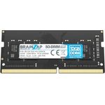 BRAINZAP 32GB DDR4 RAM SO-DIMM PC4-3200AA 1Rx8 3200 MHz 1.2V CL22 Notebook Laptop Arbeitsspeicher, Single Rank, Schwarzer Heatspreader