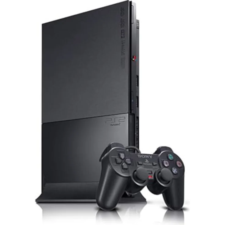 Sony PlayStation 2 Schwarz – Bild 3