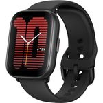 Amazfit Active Smartwatch mit AI-Fitness-Trainer, Dual-Band GPS, Routennavigation, Bluetooth-Anruf, Musikspeicher, 14-Tage-Akku, 1,75" AMOLED-Display & Alexa-fähig, Zepp Coach, Midnight Black