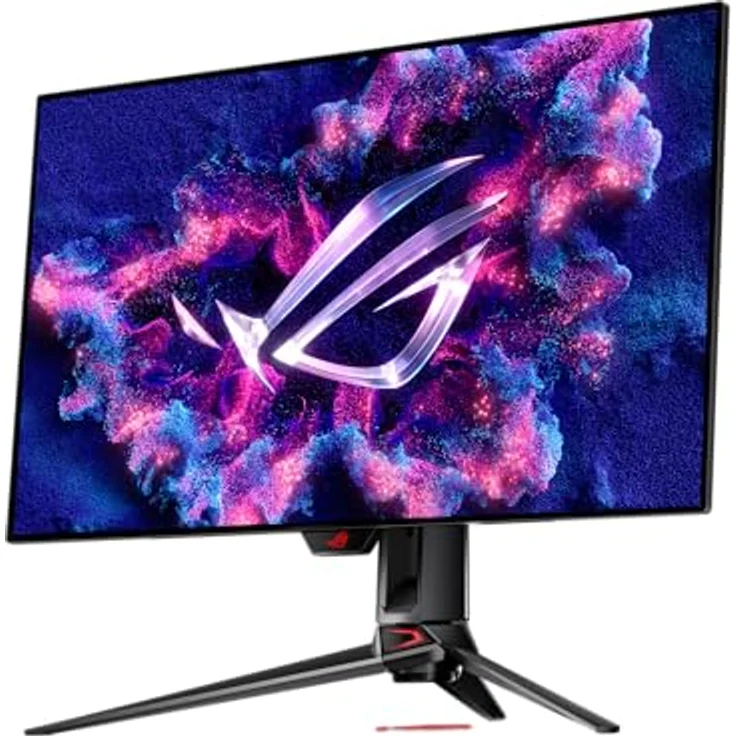 ASUS ROG Swift OLED PG32UCDP 32-Zoll Gaming-Monitor, Dual Mode (4K 240 Hz; FHD 480 Hz), G-SYNC, maßgeschneiderter Kühlkörper, OLED Care, schwarz – Bild 2