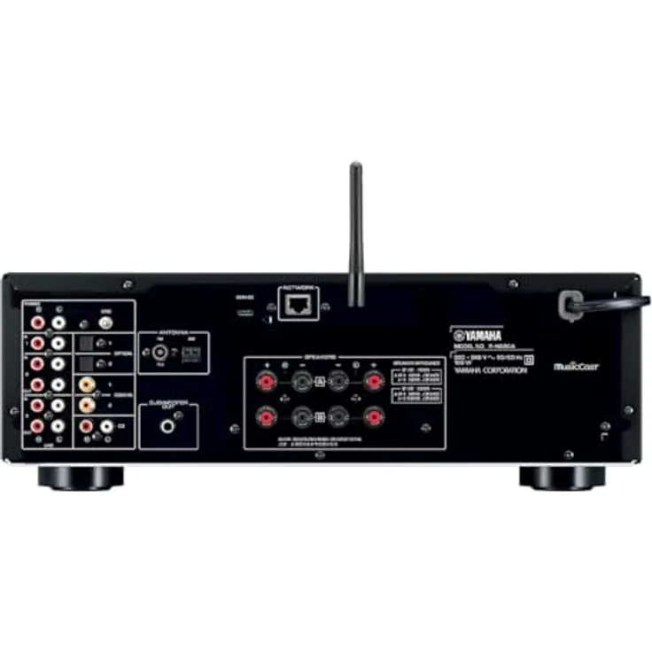 R-N600A Netzwerk-Receiver mit Streaming, Phono und integriertem DAC, Silber – Bild 2
