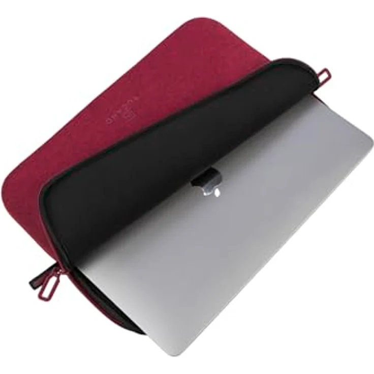 TUCANO BFM1314-BX Second Skin Neopren-Mischung Schutzhülle für Computer 13-14 Zoll (34 x 24,5 x 3 cm) Bordeaux – Bild 5