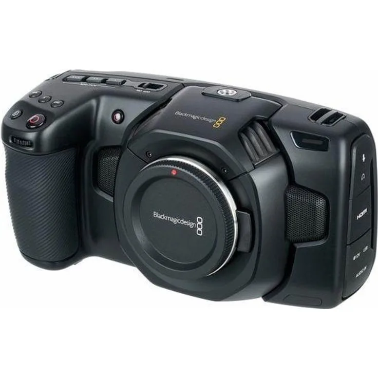 Blackmagic Pocket Cinema Camera 4K, Camcorder mit 4K Auflösung und 60 BpS, nur Gehäuse