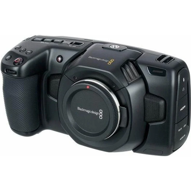Blackmagic Pocket Cinema Camera 4K, Camcorder mit 4K Auflösung und 60 BpS, nur Gehäuse