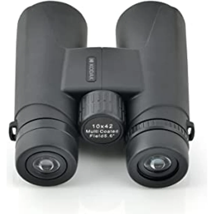 KODAK BCS800 Binocualire Fernglas - Kompaktes Binokular Fernglas, 10-fache Vergrößerung, 42-mm-Objektiv, Gummi-Augenmuscheln - Schwarz – Bild 3