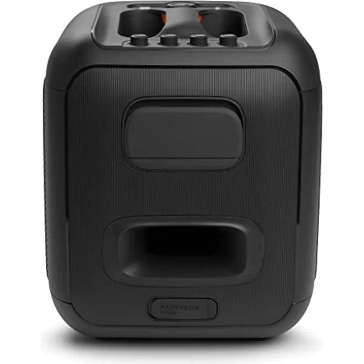 JBL PartyBox Encore Essential Bluetooth-Lautsprecher mit Lichtshow, spritzwassergeschütztem Design und 10 Stunden Spielzeit, schwarz – Bild 2