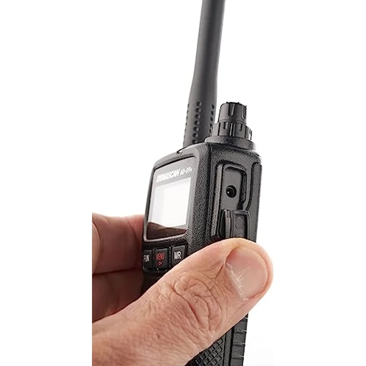 DynaScan AD-09+ Plus PMR-446 Funkgerät 2er-Set mit USB-Ladegeräten, Headsets und Koffer - Lizenzfrei – Bild 5
