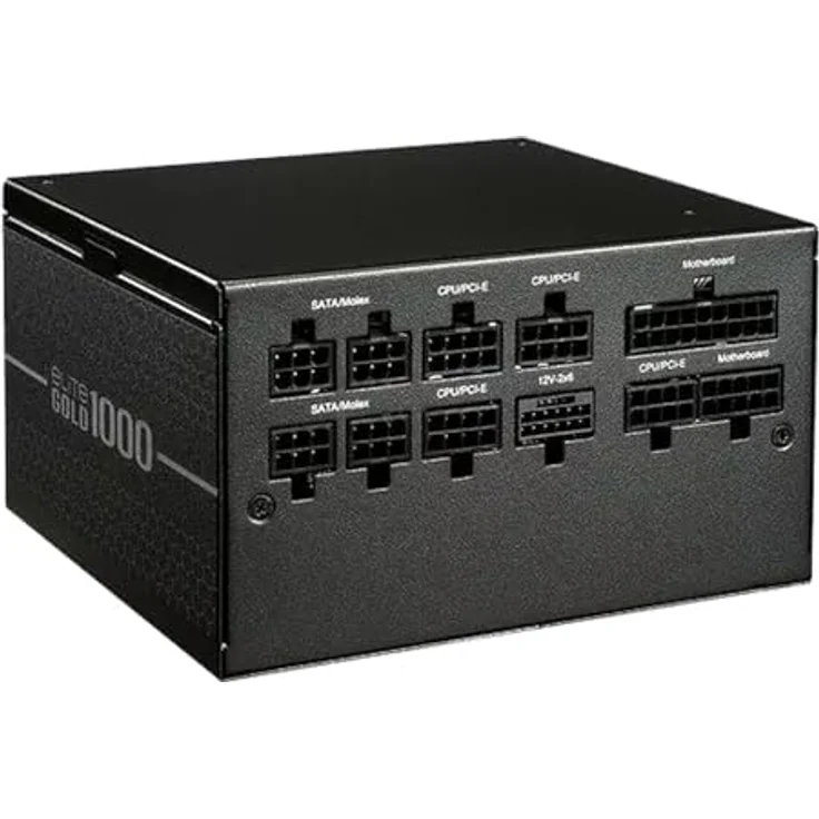 Cooler Master ELITE GOLD 1000FM, 1000W ATX Netzteil mit 80PLUS® Gold und PCIe 5.1 Unterstützung – Bild 2