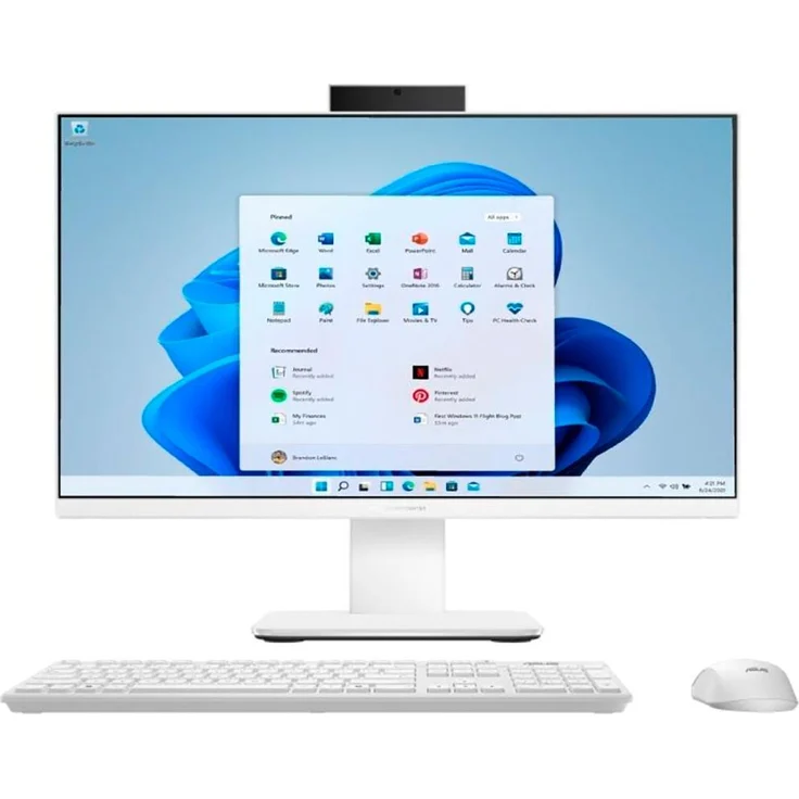 ASUS V400 AiO V440VAK-WPC100W, 60,5 cm (23.8") Full HD All-in-One-PC, Intel Core i7, 16 GB RAM, 512 GB SSD, Weiß, Windows 11 Home