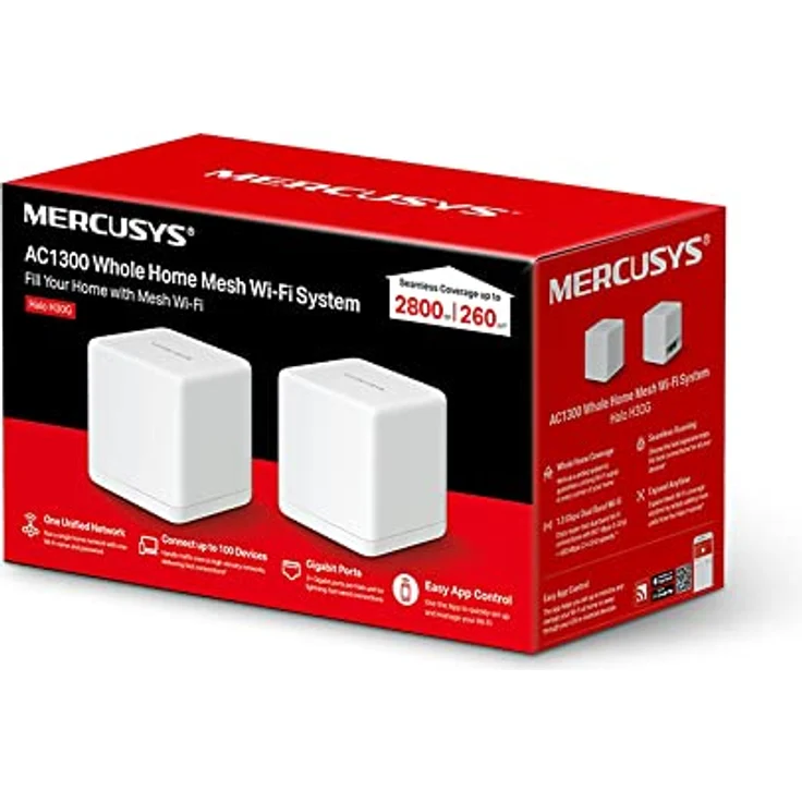 MERCUSYS AC1300 Whole Home Mesh Wi-Fi System, leistungsstarker Router – Bild 5
