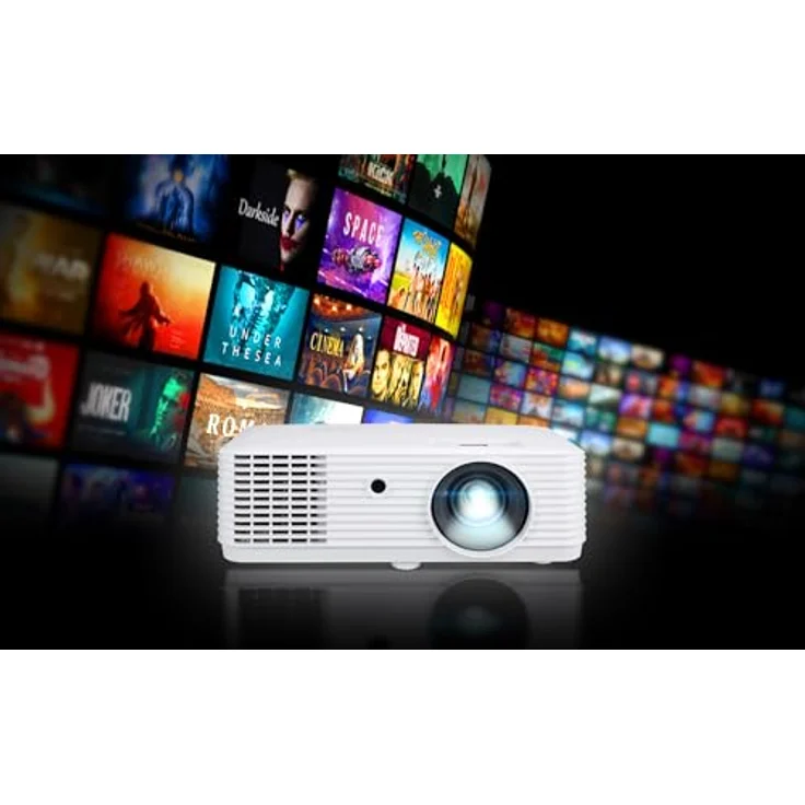 Acer Vero HL6510ATV DLP Laser Projektor, Full HD 1,920 x 1,080 Pixel, 5,000 ANSI Lumens, 50,000:1 Kontrast, 3D, Keystone, Lens Shift, HDMI, Weiß, Home Cinema – Bild 2