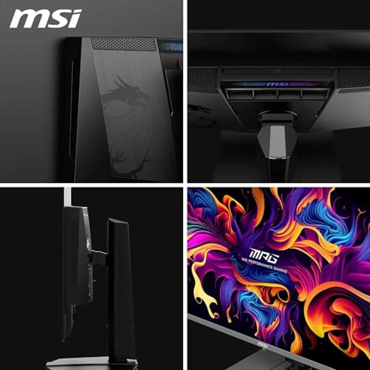 MSI MPG 322URXDE QD-OLED, 32 Zoll 4K Gaming Monitor mit Quantum Dot Technologie – Bild 6