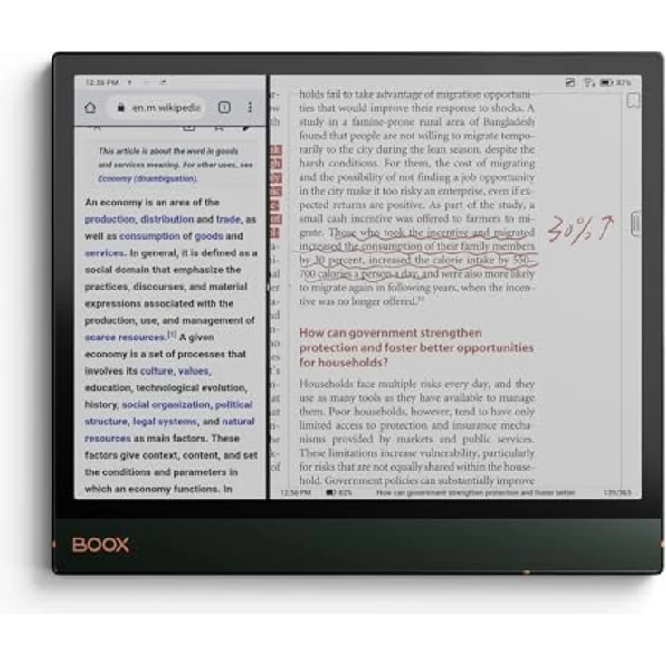 BOOX Note Air 3 C 10,3 Zoll ePaper Tablet 64GB Android 12 Farbe E-Ink G-Sensor WiFi – Bild 5