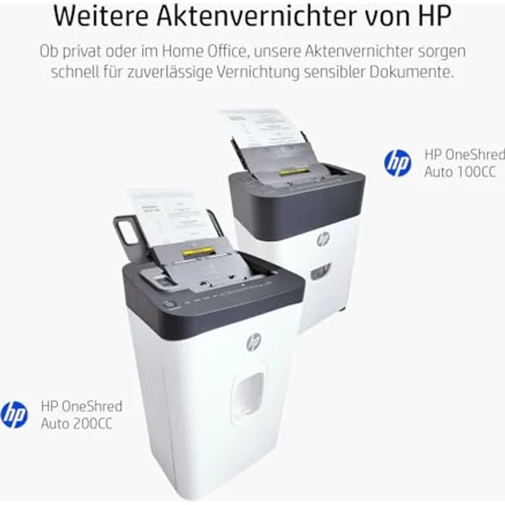 HP OneShred Auto 80CC, Aktenvernichter mit Partikelschnitt für hohe Datensicherheit – Bild 10