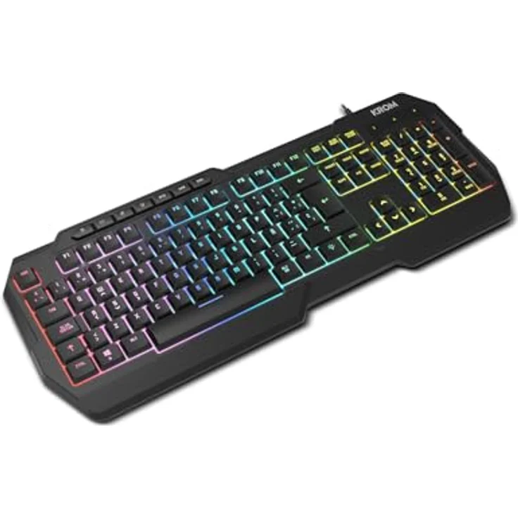 Krom Kenta, Kabelgebundene Gaming-Tastatur mit RGB-LED, Membran-Key-Switches, QWERTY, Schwarz – Bild 7