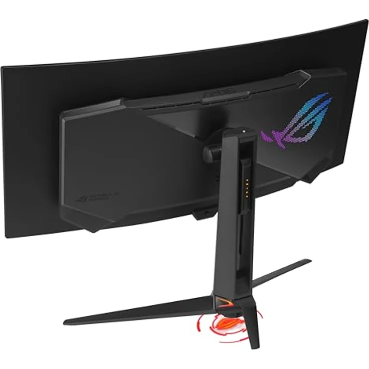 ASUS ROG Swift OLED PG34WCDN, 34 Zoll Gaming-Monitor mit RGB QD-OLED, 360Hz, 0,03ms Reaktionszeit, G-SYNC, VESA DisplayHDR 500 True Black, BlackShield-Folie, Care Pro und Neo Proximity Sensor – Bild 5