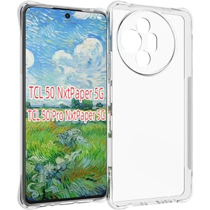 mtb more energy® Case Soft Armor für TCL 50 NxtPaper 5G / TCL 50 Pro NxtPaper 5G, 1,5mm TPU Schutzhülle mit verstärkten Ecken und Kameraschutz – Bild 3