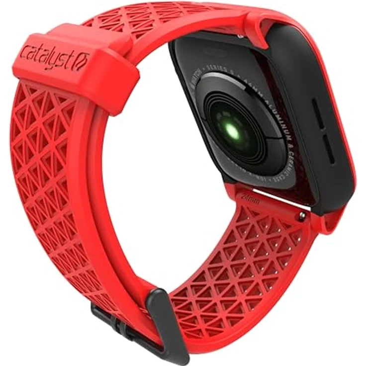 Catalyst Impact, Smartwatch Zubehör, robustes Schutzgehäuse für Apple Watch 44 mm, rot – Bild 5