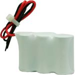 Akku Pack 3,6V 1500mAh für Notbeleuchtung Reihe NiCd F3x1 3xSub-C Hochtemperaturzellen Kabel