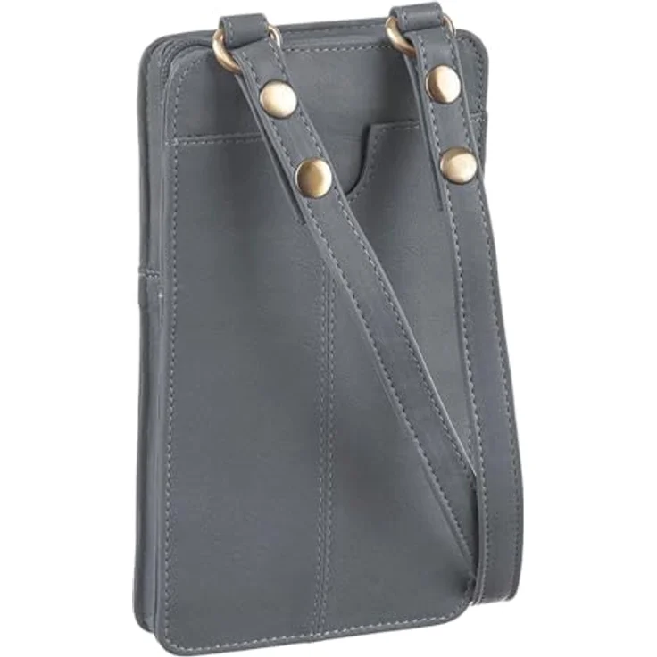 Greenland Nature Nature Soft Handytasche, 100% Leder, Geldbörse, 11 cm, grün – Bild 4
