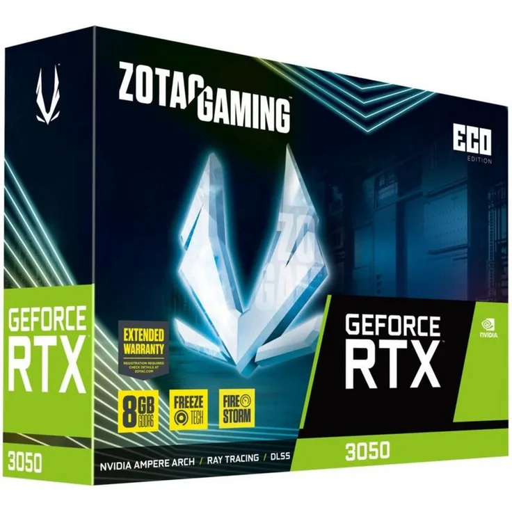 Zotac GAMING GeForce RTX 3050 Grafikkarte, Next-Gen-Grafikkarte