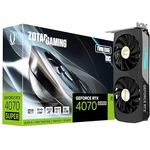 Zotac RTX 4070 SUPER 12GB Twin-Edge-OC GDDR6X Grafikkarte mit Spectra RGB Beleuchtung